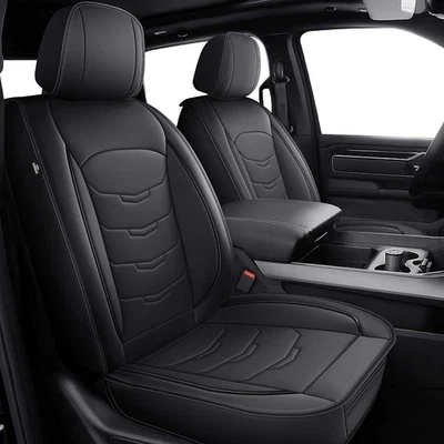 道奇 ram 1500 2500 3500 2002–2025 防水皮革座椅套 — 第 1/4 张图片