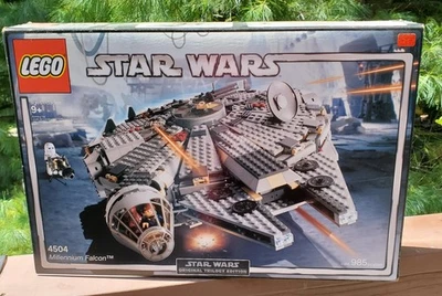 2004 lego ORIGINAL BOX for the MILLENNIUM FALCON star wars 4504 ****BOX ONLY**** - Image 1 of 4