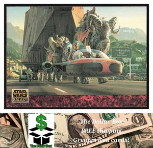 1993 Topps Star Wars Galaxy #75 We're Moving! - - Picture 1 of 2