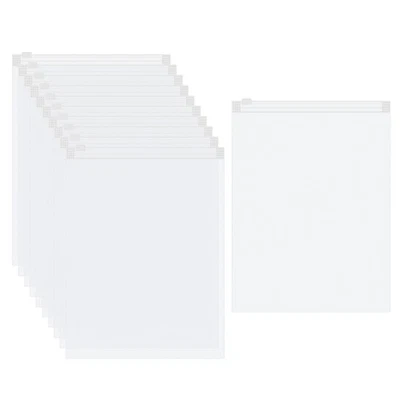 50pcs Frosted Zipper Plastic Bag for Clothes,5.9x7.9" Zip Poly Bag,4.72 Mil - image 1 of 4