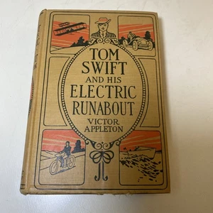 Tom Swift and His Electric Runabout By Victor Appleton Grosset & Dunlap c1910 - Picture 1 of 7