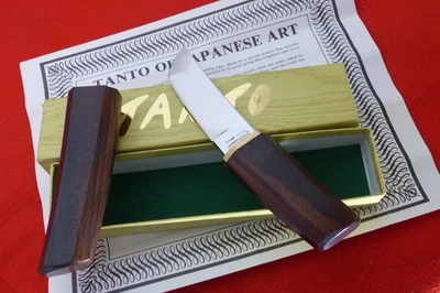 RARO Cuchillo Parker Hecho en Japón 7.25" Hoja Fija TANTO COMO NUEVO EN CAJA Foto 1 de 4