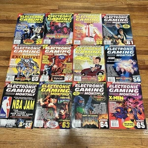 Electronic Gaming Monthly Magazine 1994 Complete Year Excellent Condition Clean - Picture 1 of 18