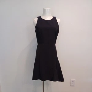 Milly Minis Cady Cascade Dress Sleeveless Teen Girls Black Sz 16 Semi-Formal - Picture 1 of 17
