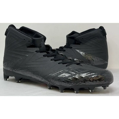 Men's Size 18 Adidas Freak X Mid Height Carbon Football Cleats Black BW0866 - Image 1 of 4