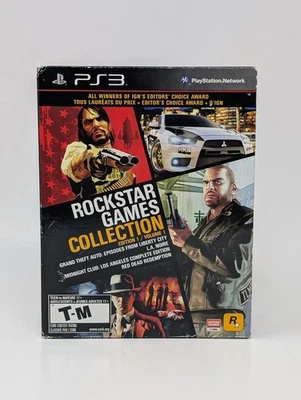 Rockstar Games Collection (Sony PlayStation 3 Ps3) - CIB W/ Posters - Image 1 of 4
