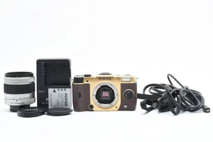 [315 shots] PENTAX Q10 12.4MP Digital Camera Gold & Brown Rare Color 02 Lens Kit - Picture 1 of 12