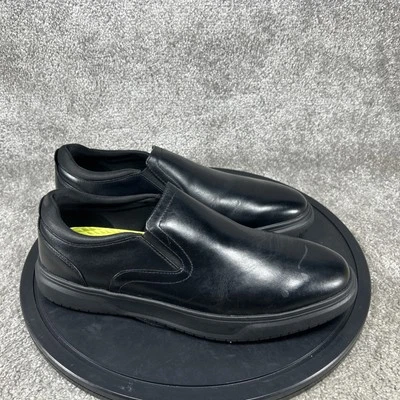 Florsheim Shoes Mens Size 11 Extra Wide Premier Soft Toe Work Black Leather - Image 1 of 4