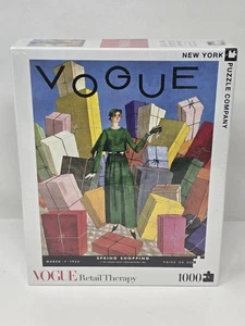 New York Puzzle Company Vogue "Retail Therapy" 1.3.1932 Cover 1000 Teile Puzzle NEU - Bild 1 von 6
