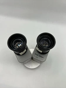 Carl Zeiss f=125 Straight Surgical Microscope Binocular Head with Eyepiece - Picture 1 of 10