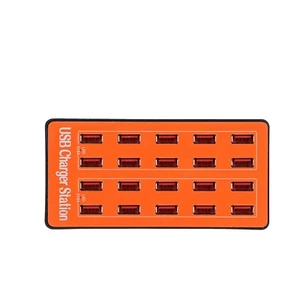 USB-Ladestation, 20 Ports 100W/20A Desktop-USB-Ladestation für mehrere Geräte - Picture 1 of 12