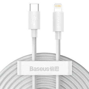 Cavo USB da Type-C a IP PD 20W 1,5m Baseus per iPhone Apple dati kit 2 pezzi - Foto 1 di 12