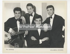 THE DUPREES Columbia Records 1962 Vintage Original "PoPsie" Promo Photo - Picture 1 of 2