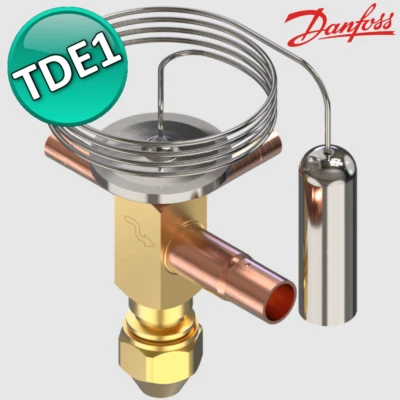 Valvola Danfoss termostatica d'espansione TDE1 gas R290 - Immagine 1 di 2