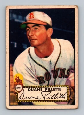 1952 Topps #82 Duane Pillette FR-GD Vintage Baseball Card - Image 1 of 2