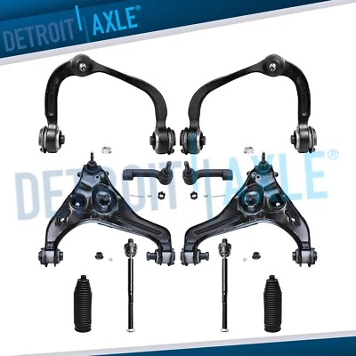 Front Upper Lower Control Arms Tierods for 2009-2013 Expedition F-150 Navigator - Image 1 of 4