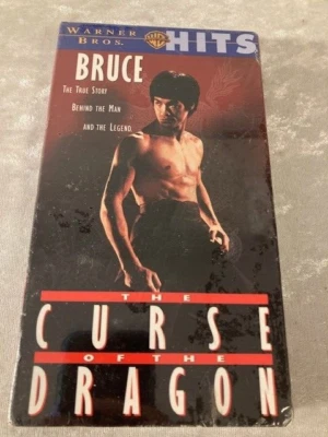 The Curse of The Dragon Bruce Lee The True Story VHS 1993 NEW SEALED Foto 1 de 4