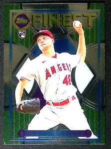 Reid Detmers - 2022 Topps Finest Flashbacks #87 - RC - Angels - Picture 1 of 2