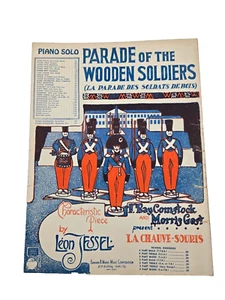 1933 Parade Of The Wooden Soldiers Piano Solo Sheet Music Leon Jessel - Picture 1 of 7