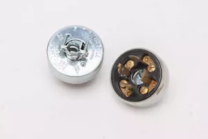 2 Vintage HART LOCK PLUGS - 10A 600V - 20A 250V - 4 Blade - NOS - Picture 1 of 2