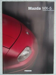 Mazda MX-5 Brochure 1997:1.6i, 1.8i, 1.8iS. 20 pages. Colours / Specifications - Picture 1 of 11