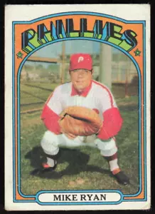 1972 Topps #324 Mike Ryan - KOSTENLOSER VERSAND - Bild 1 von 2