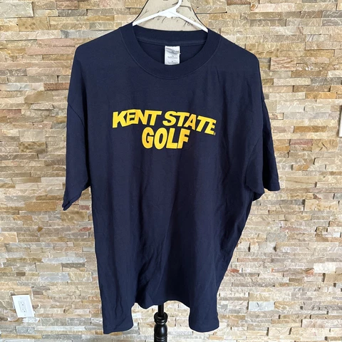 Kent State Golden Flashes Short Sleeve T Shirt Unisex Size XL Cover