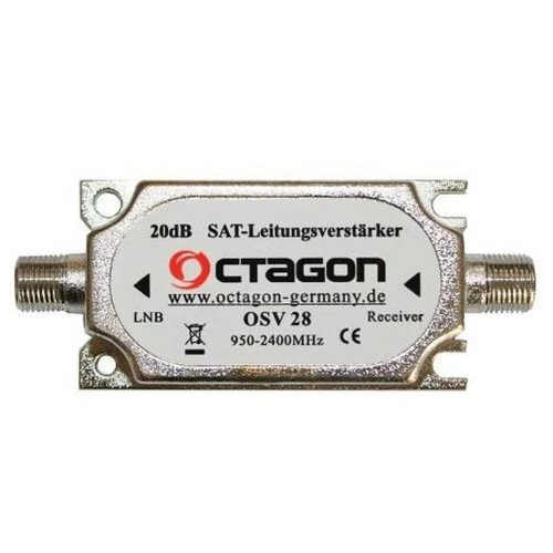 OCTAGON OSV 28 20dB 950-2400MHz Leitungsverstärker 4K und 8K tauglich - Bild 1 von 1