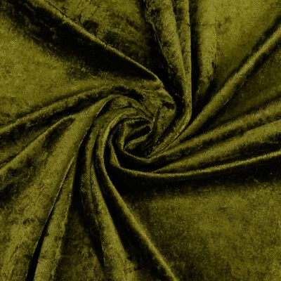 PANNESAMT Samt Stoff Meterware weich fallend glänzend ANTIK GRÜN EUR 4,98/m - Bild 1 von 2