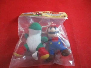 Super Mario Advance 4 Mario Bros. 3 Nintendo GBA Promo Plush *NEW* Yoshi + Mario - Picture 1 of 14