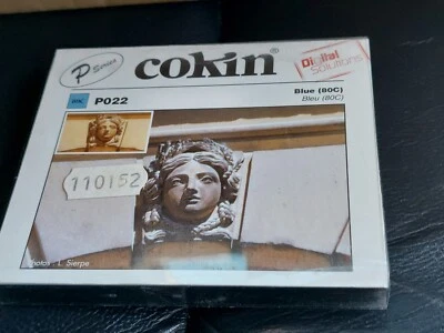COKIN FILTER P022 BLUE(80C)..SQUARE..P SERIES..NEW IN ORIGINAL PACKAGING  - Image 1 of 4