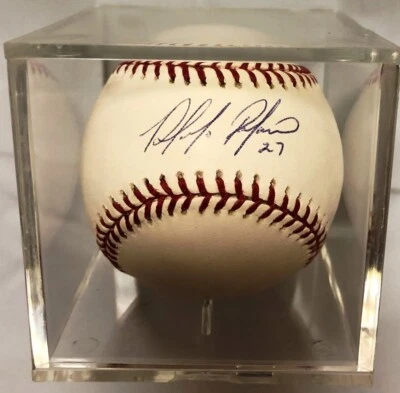 PLACIDO POLANCO AUTOGRAFIADO BB EN ESTUCHE Marlins/Tigers Foto 1 de 2