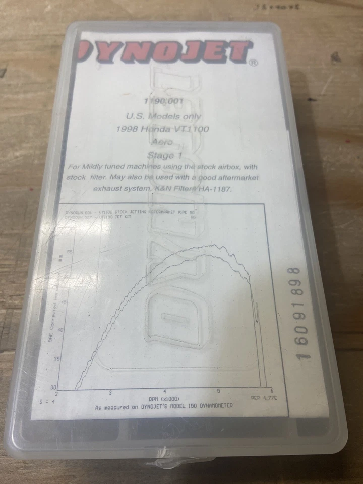 Dynojet Stage 1 Jet Kit Honda VT1100 Shadow Aero 1998-2002 (1190.001) - Image 1 of 2
