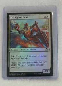 Magic The Gathering Aetherdrift Foil Daring Mechanic C 0011 DFT - Picture 1 of 4
