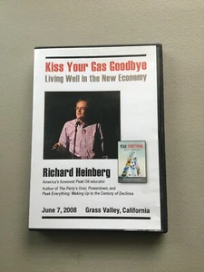 Kiss Your Gas Goodbye Living Well In the New Economy Richard Heinberg DVD 2008 - Picture 1 of 1