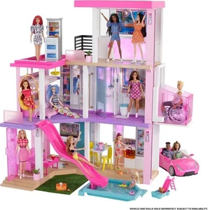 Barbie Traumvilla 114cm Puppenhaus Traum Haus mit Zubehör GRG93 Spielhaus Neu ✅ - Bild 1 von 5