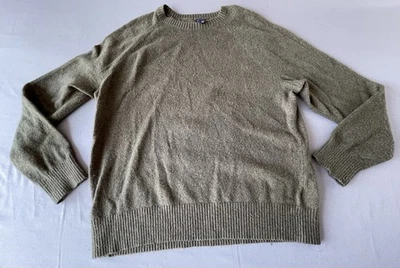 J.Crew Sweater Mens XXL Grey Long Sleeve Pullover/Sweater 30% Lambs Wool - Image 1 of 4