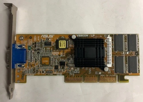 Asus V3800M-LP 32MB AGP Graphics Card- 5185-8083 - Image 1 of 1