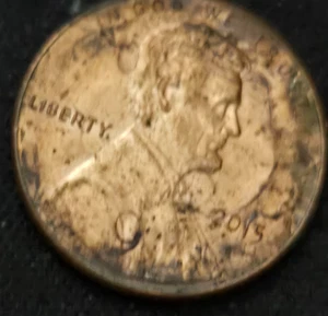 2015 LINCOLN PENNY MINT ERROR - Picture 1 of 2