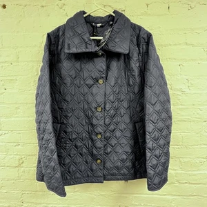 Lands End Jacke Damen XL 18 dunkelblau gesteppt PrimaLoft isoliert verstaubar - Bild 1 von 9