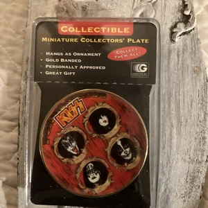 KISS PSYCHO CIRCUS Collectible Miniature Plate Gartlan USA 1997-Sealed - - Picture 1 of 5