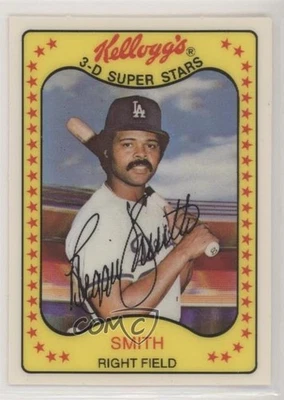 1981 Kellogg's 3-D Super Stars Reggie Smith #36 - Image 1 of 2