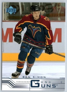 BEN SIMON RC YOUNG GUNS 2001-02 CUBIERTA SUPERIOR 01-02 #420 86111 - Imagen 1 de 2