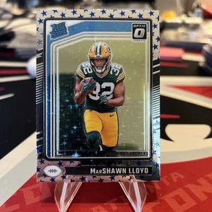 Holo emoji Panini Donruss Optic #275 MarShawn Lloyd Blue Stars 2024 - Imagen 1 de 2