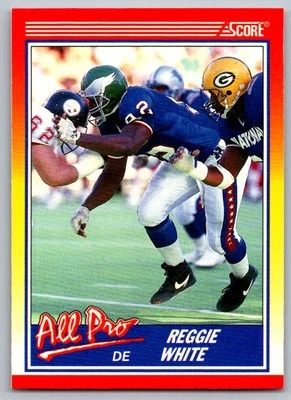 1990 Score Reggie White Philadelphia Eagles #574 - Image 1 of 2