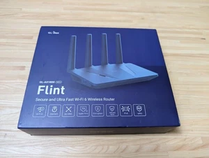 GL-AX1800(Flint) WiFi 6 Router -Dual Band Gigabit Wireless Internet Router - Picture 1 of 5
