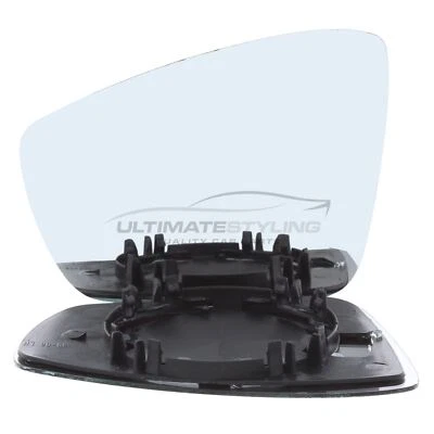 Espejo retrovisor vidrio Volkswagen Up 2016-2023 sin calefacción convexo lado pasajero izquierdo Foto 1 de 4