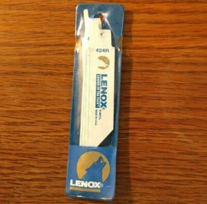 Reciprocating Saw Blades 5 pack LENOX Hackmaster 24TPI metal cutting 4" 424R - Picture 1 of 2
