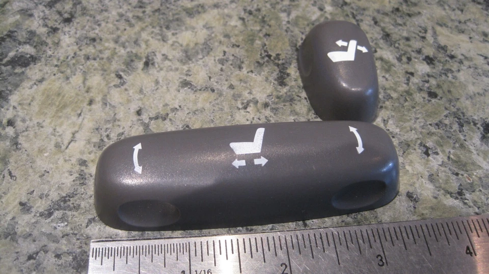 2004-06 Toyota Solara Camry Power Seat Driver Side Buttons Switch Dark Gray - Image 1 of 1