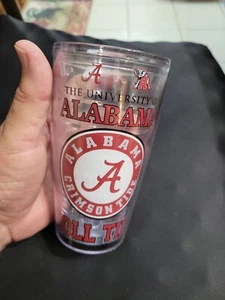 Classy 16oz Tumbler University of Alabama Roll Tide  Wincraft Made in USA - Picture 1 of 4